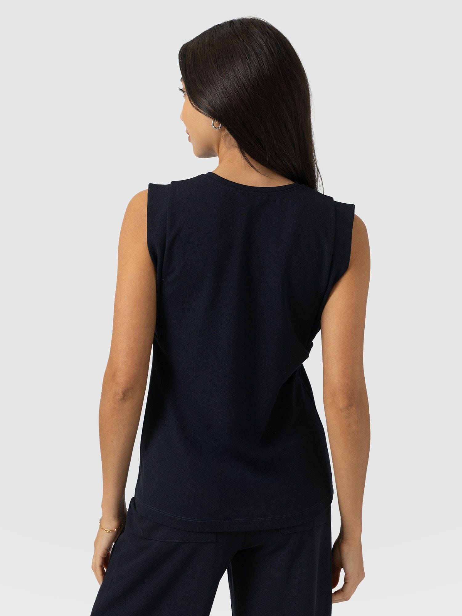 Rowan Tee - Navy - Molten - Women's T-shirts | Saint + Sofia® USA