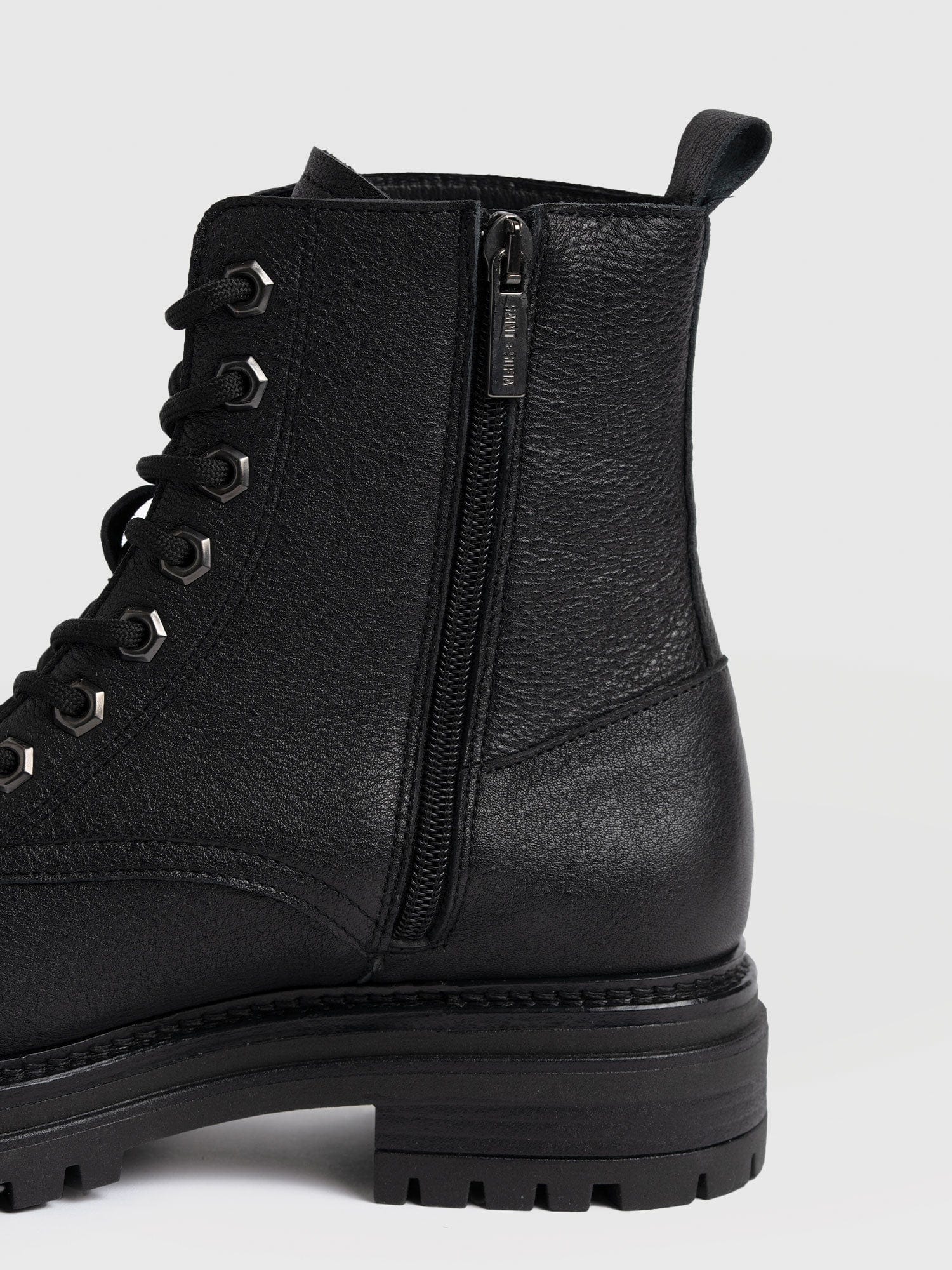 Roxie Biker Boot - Black - Women's Shoes | Saint + Sofia® USA