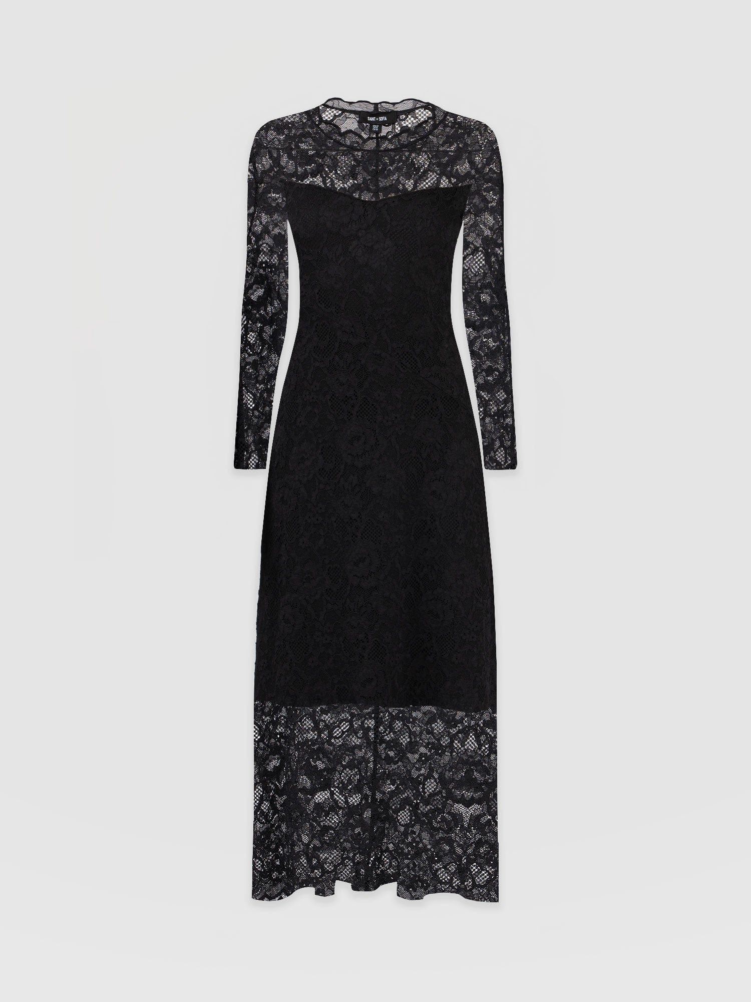 Runway Lace Dress Black - Women's Dresses | Saint + Sofia® USA