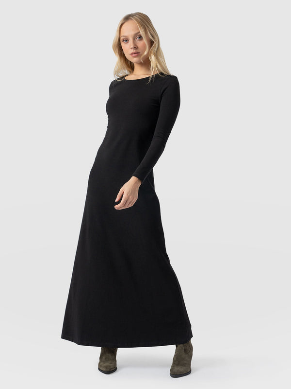 Runway Maxi Dress Black - Women's Dresses | Saint + Sofia® USA