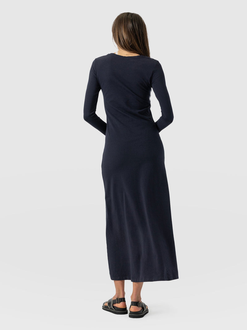 Runway Maxi Dress Navy - Women's Dresses | Saint + Sofia® USA