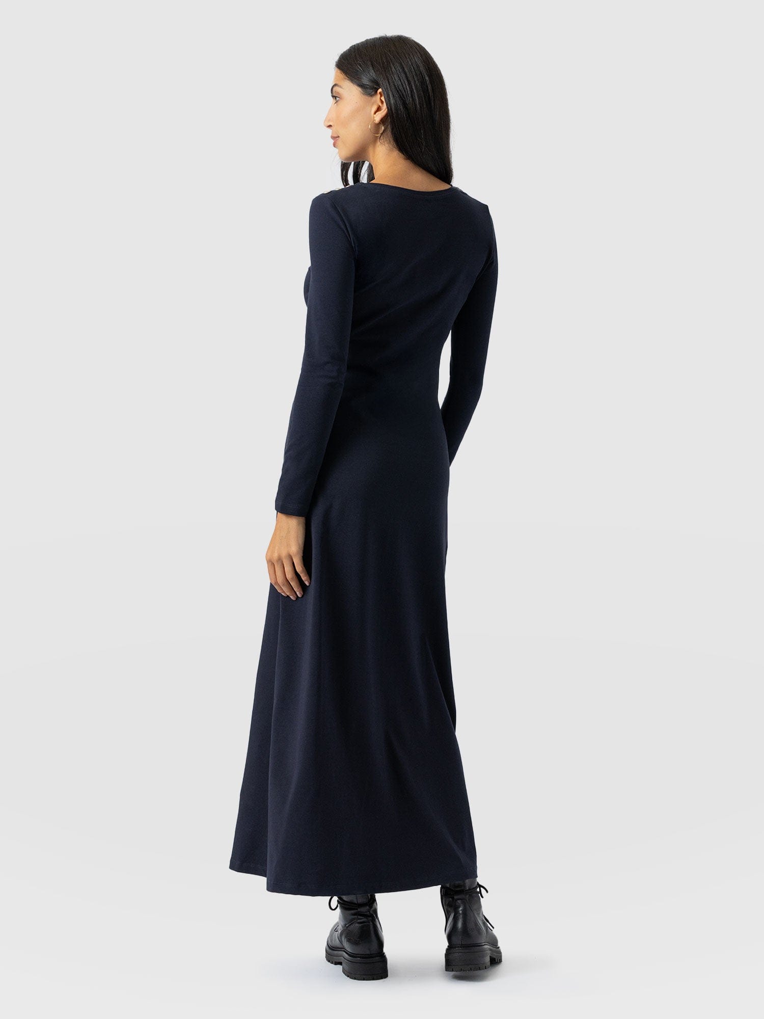 Runway Maxi Dress Navy - Women's Dresses | Saint + Sofia® USA