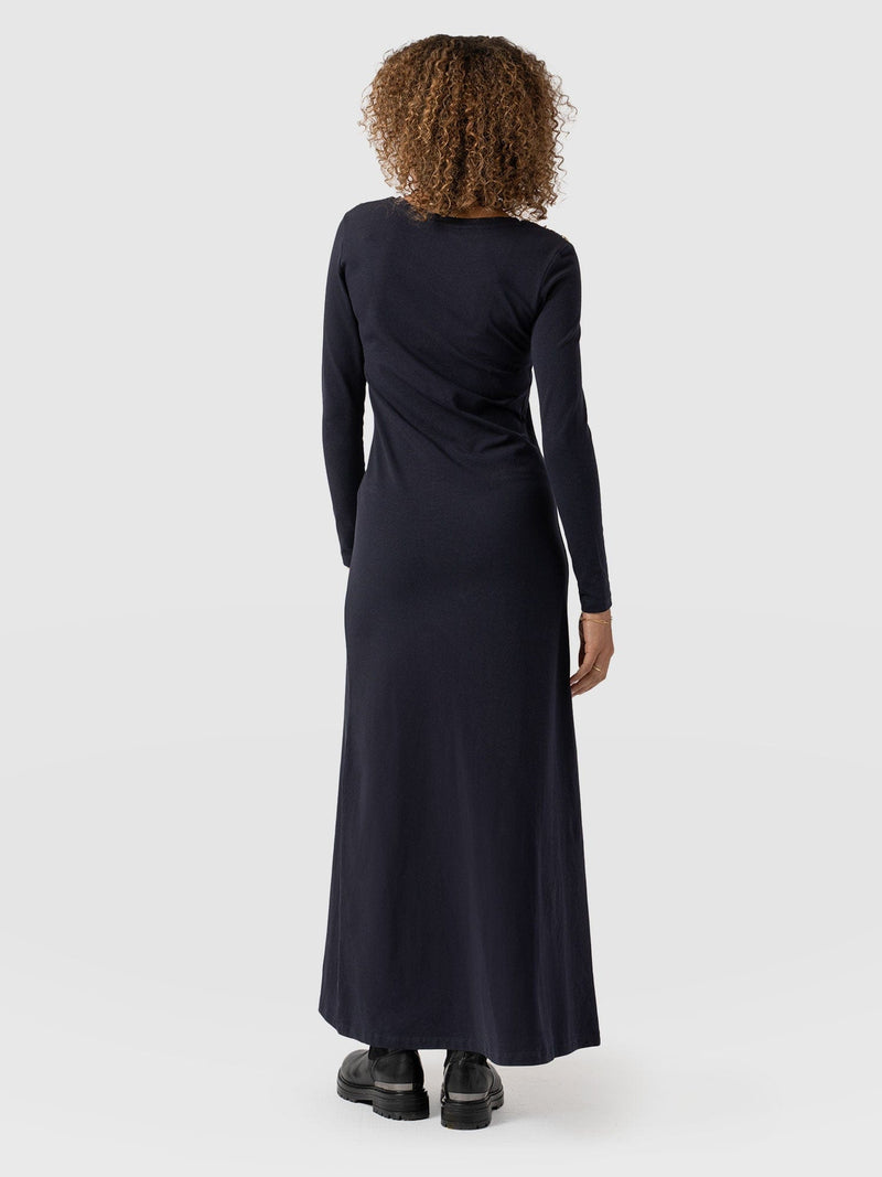 Runway Maxi Dress Navy - Women's Dresses | Saint + Sofia® USA