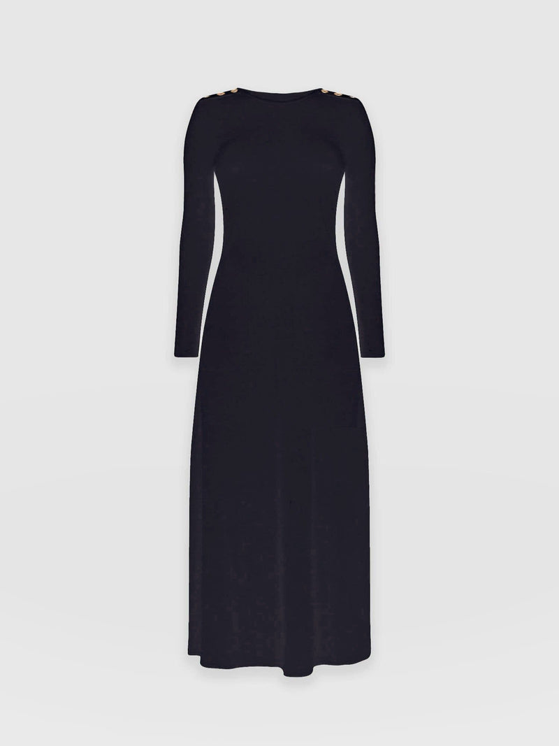 Runway Maxi Dress Navy - Women's Dresses | Saint + Sofia® USA