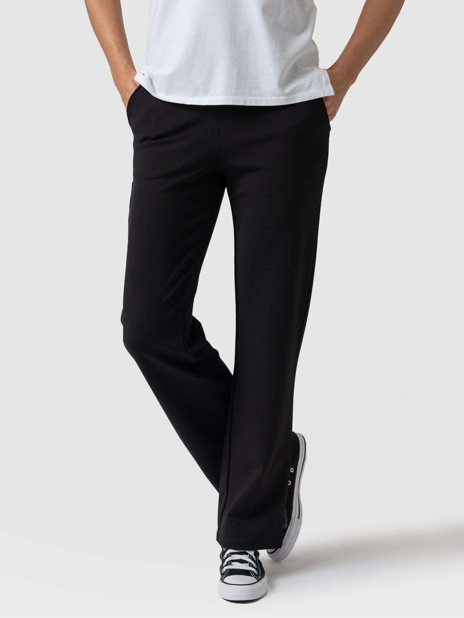 Runway Pant Black - Women's Pants | Saint + Sofia® USAA – Saint + Sofia® Inc | Official
