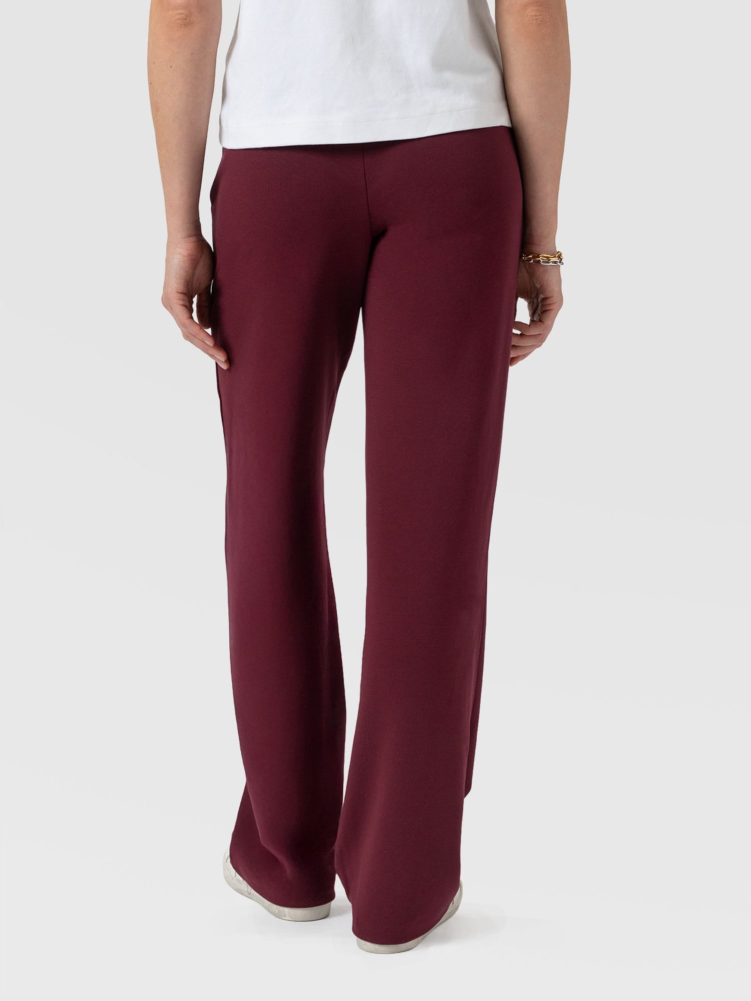 Runway Pant Burgundy - Women's Pants | Saint + Sofia® USA