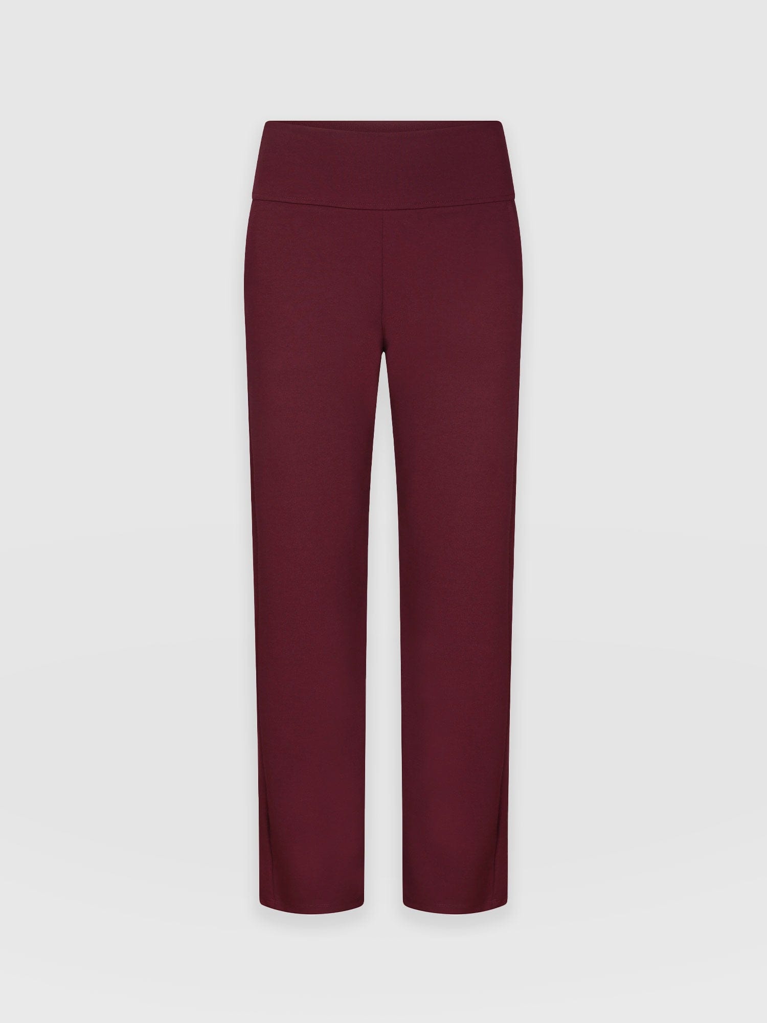 Runway Pant Burgundy - Women's Pants | Saint + Sofia® USA