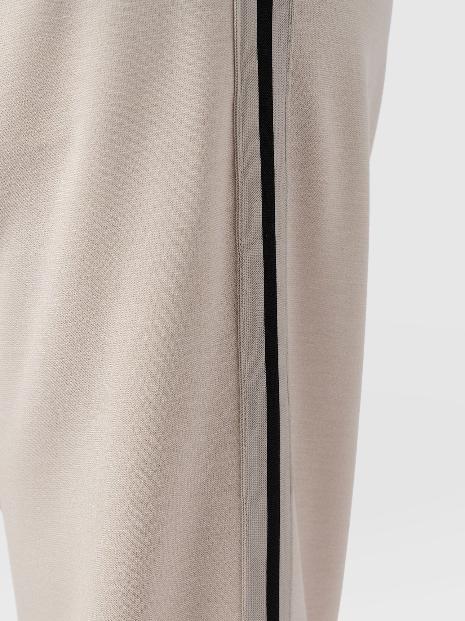 Runway Pant - Light Beige - Black/Cream Stripe - Women's Pants | Saint + Sofia® US