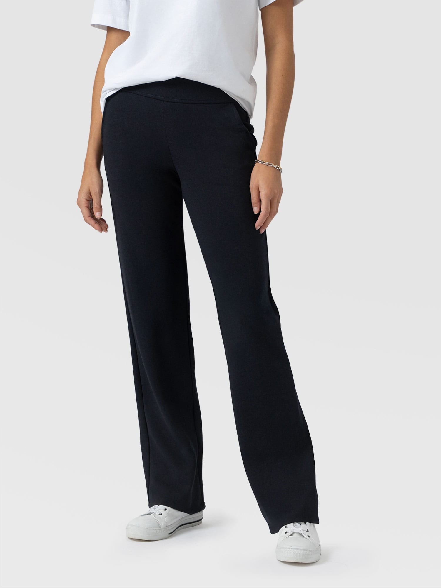 Runway Pant Navy - Women's Pants | Saint and Sofia® USA