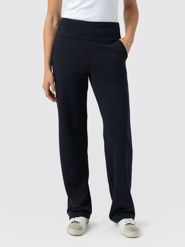 Runway Pant Navy - Women's Pants | Saint + Sofia® USA