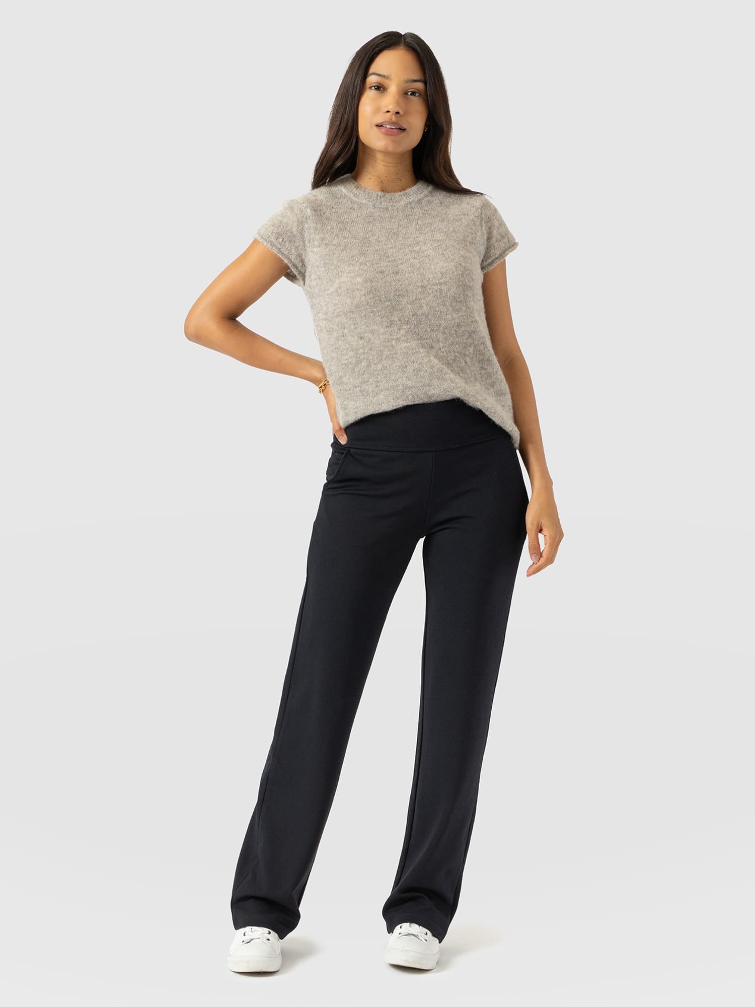 Runway Pant Navy - Women's Pants | Saint + Sofia® USA