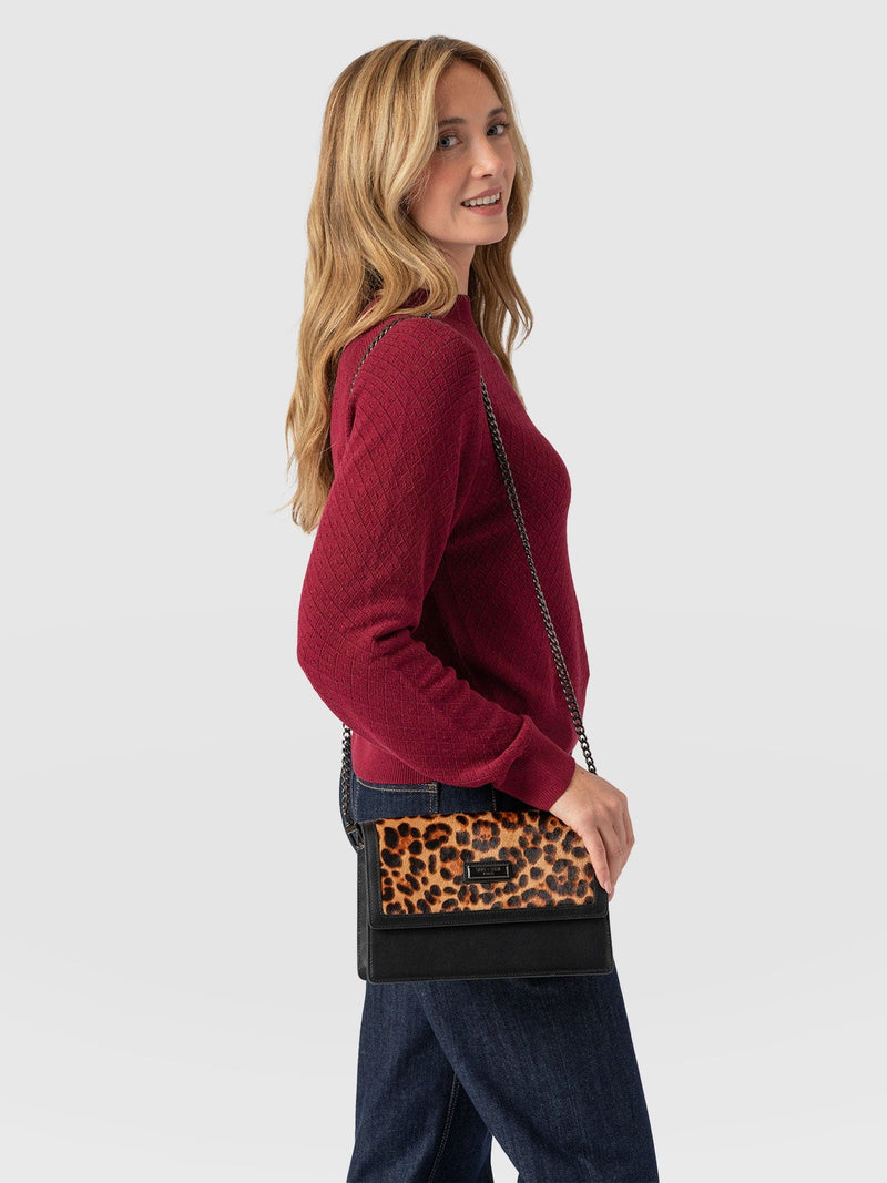 Rylee Cross Body Bag Leopard - Women's Cross-body Bag | Saint + Sofia® US