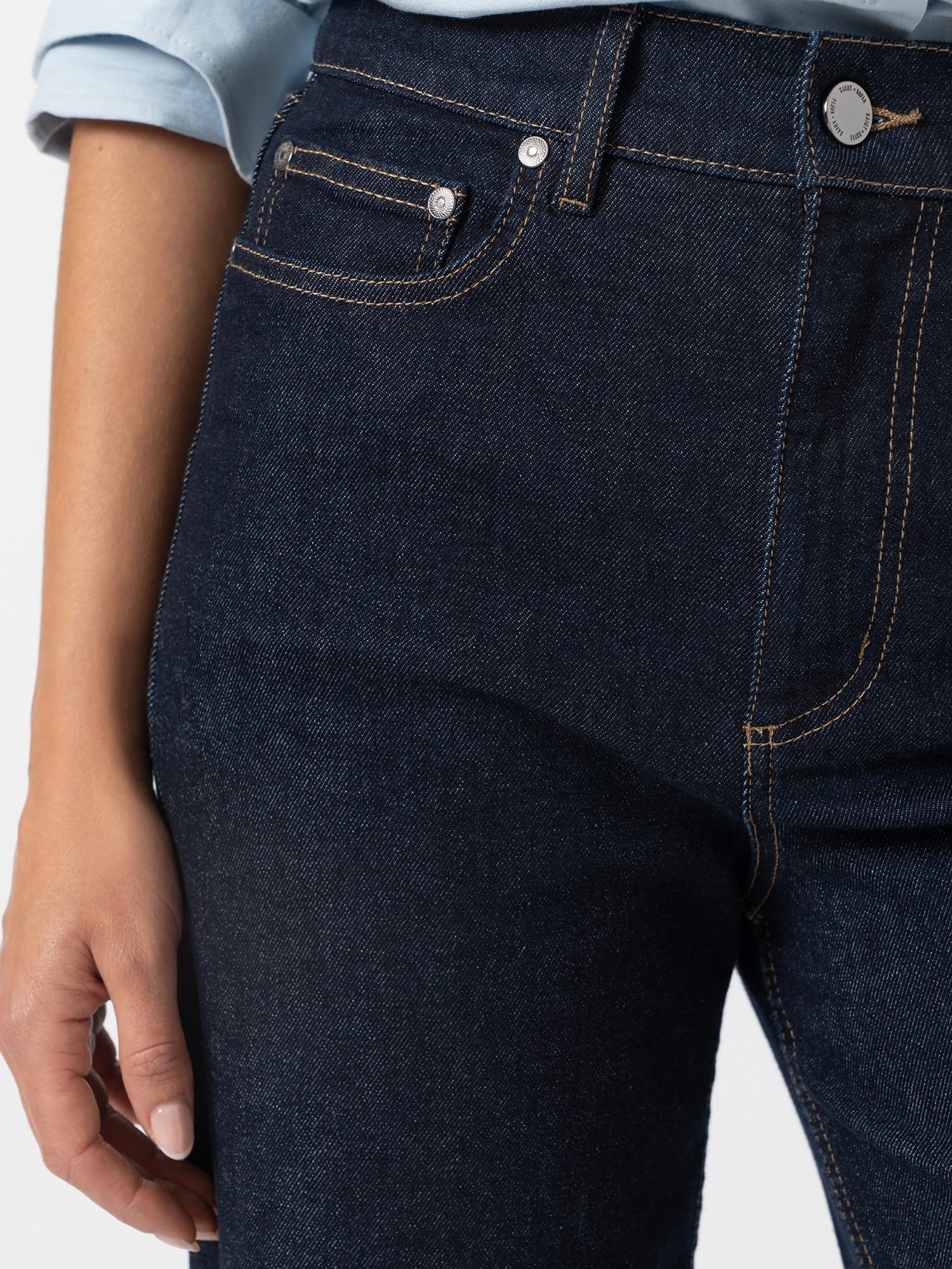 Rylie Crop Jean - Indigo - Women's Jeans | Saint and Sofia® USA