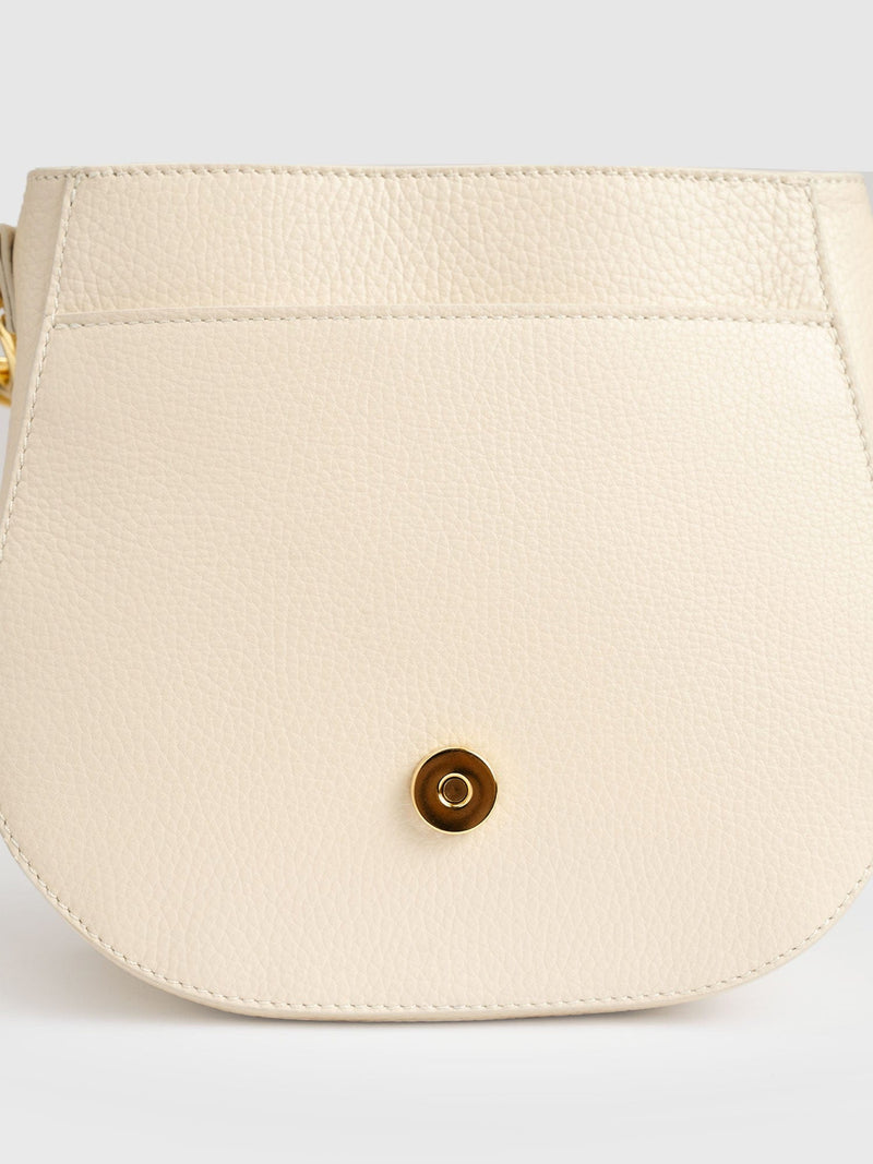 Saddle Bag - Cream - Women's Handbags | Saint + Sofia® USA