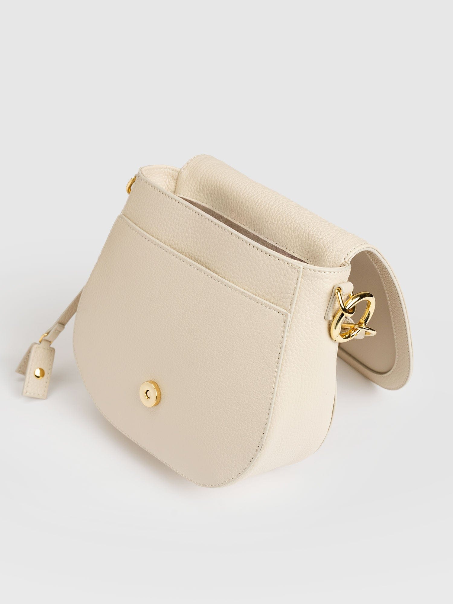 Saddle Bag - Cream - Women's Handbags | Saint + Sofia® USA