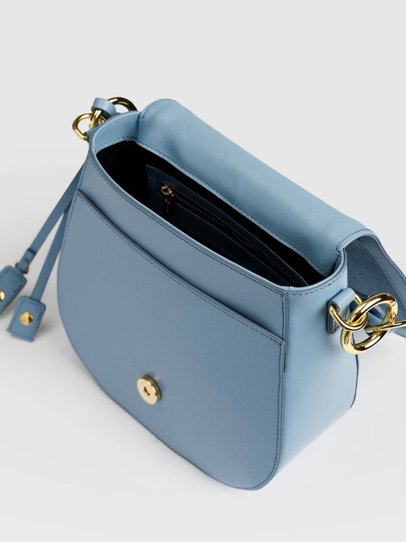 Saddle Bag - Denim - Women's Handbags | Saint + Sofia® USA