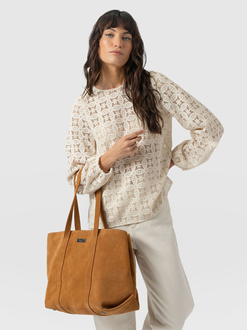 Sadie Blouse - Cream - Women's Blouses | Saint + Sofia® USA