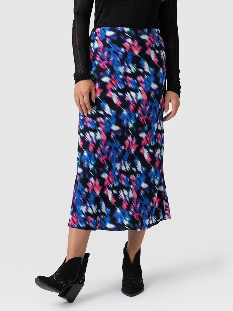 Sakura Bias Skirt Digital Filter - Women's Skirts | Saint + Sofia® USA