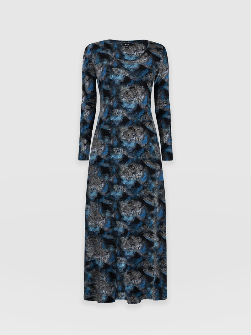 Scarlett Dress Blue Skyfall - Women's Dresses | Saint + Sofia® UK