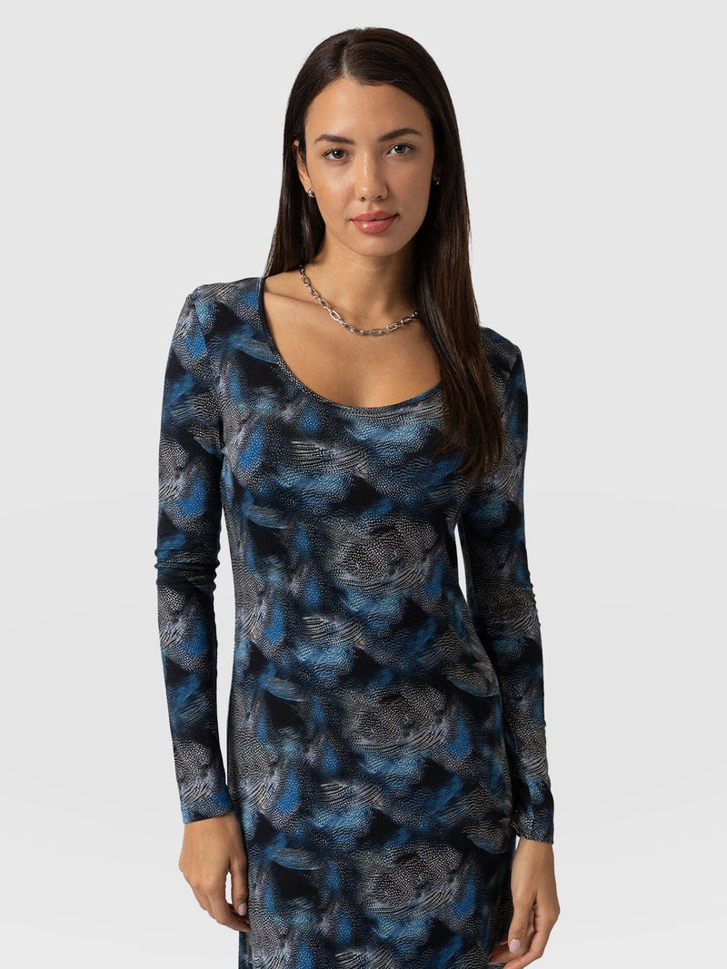 Scarlett Dress Blue Skyfall - Women's Dresses | Saint + Sofia® USA