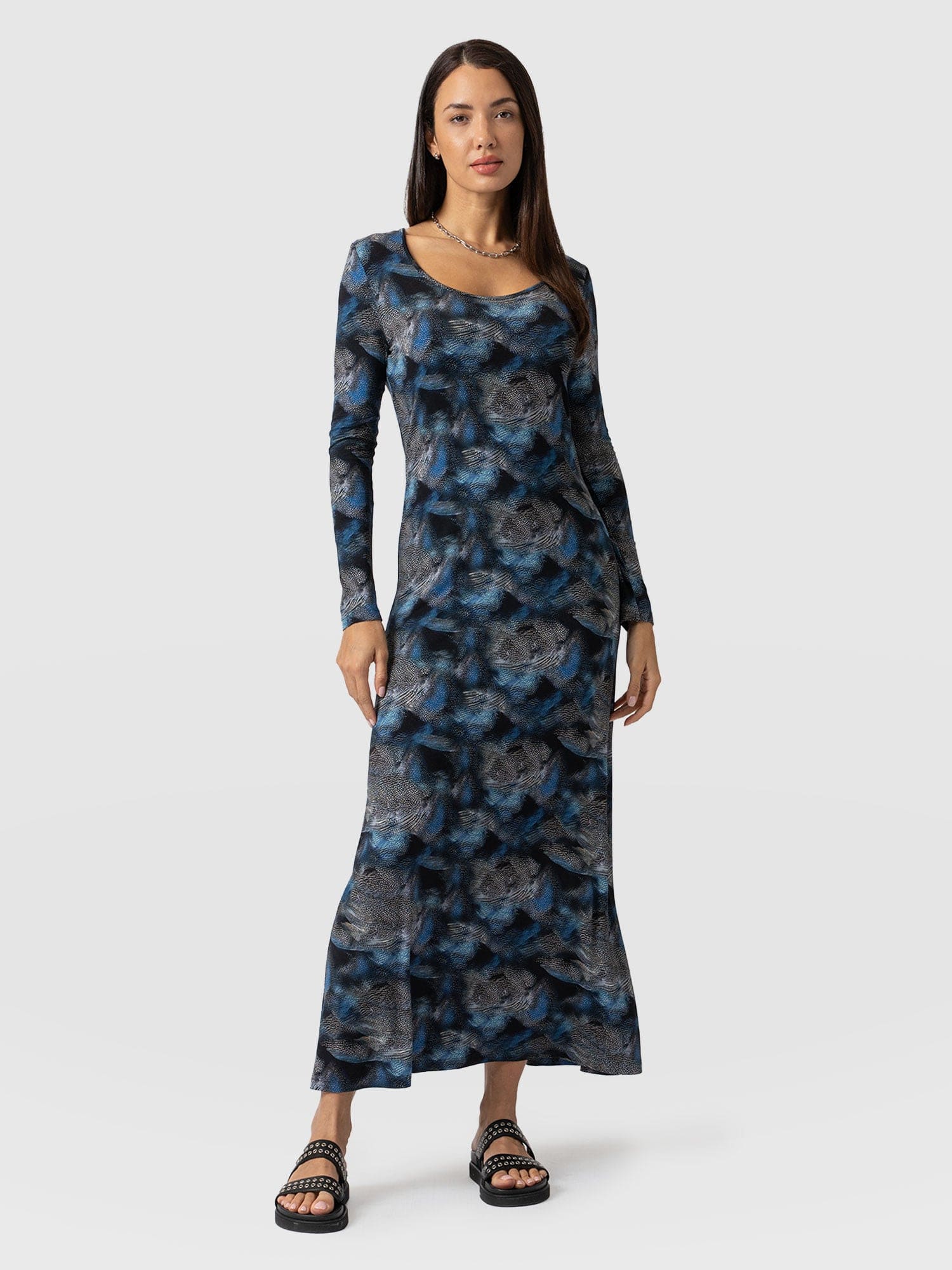 Scarlett Dress Blue Skyfall - Women's Dresses | Saint + Sofia® USA