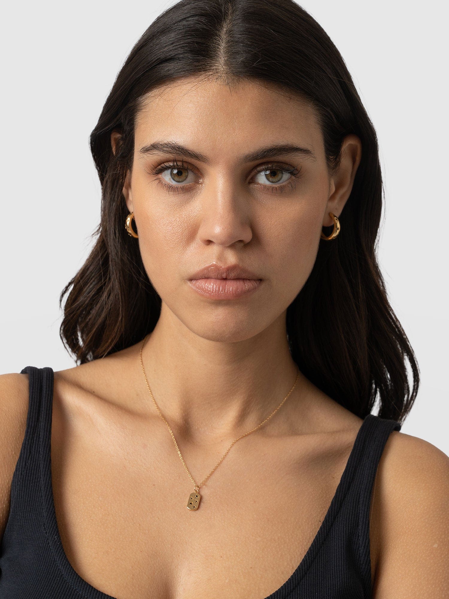 Scatter Star Charm Necklace Gold - Women's Jewellery | Saint + Sofia® USA