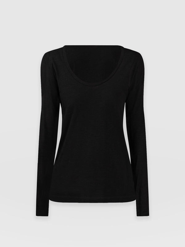 HARLOW SQUARE NECK LONG SLEEVE - CLEARANCE