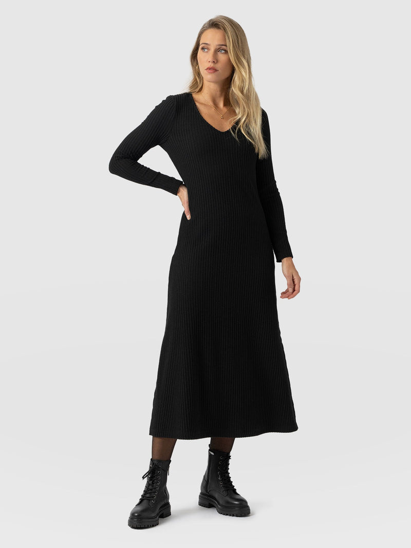 Sienna Dress - Black - Women's Dresses | Saint + Sofia® USA