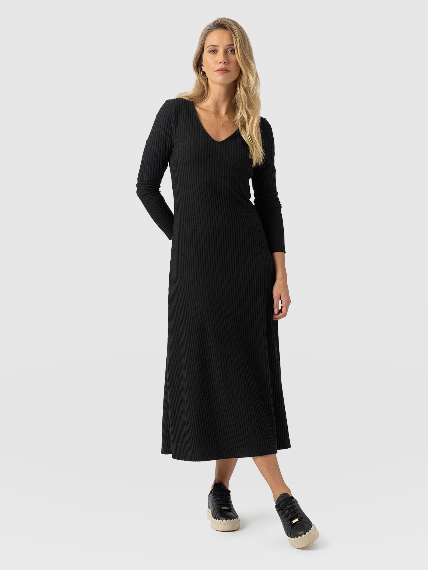 Sienna Dress - Black - Women's Dresses | Saint + Sofia® USA