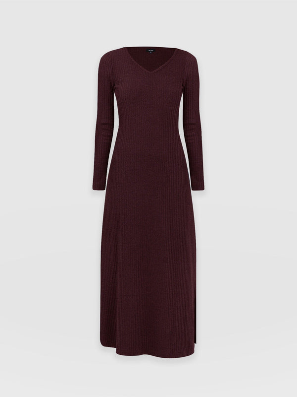 Sienna Maxi Dress Burgundy - Women's Dresses | Saint + Sofia® US