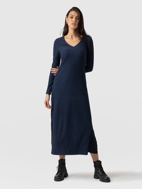 Sienna Maxi Dress Navy - Women's Dresses | Saint + Sofia® USA