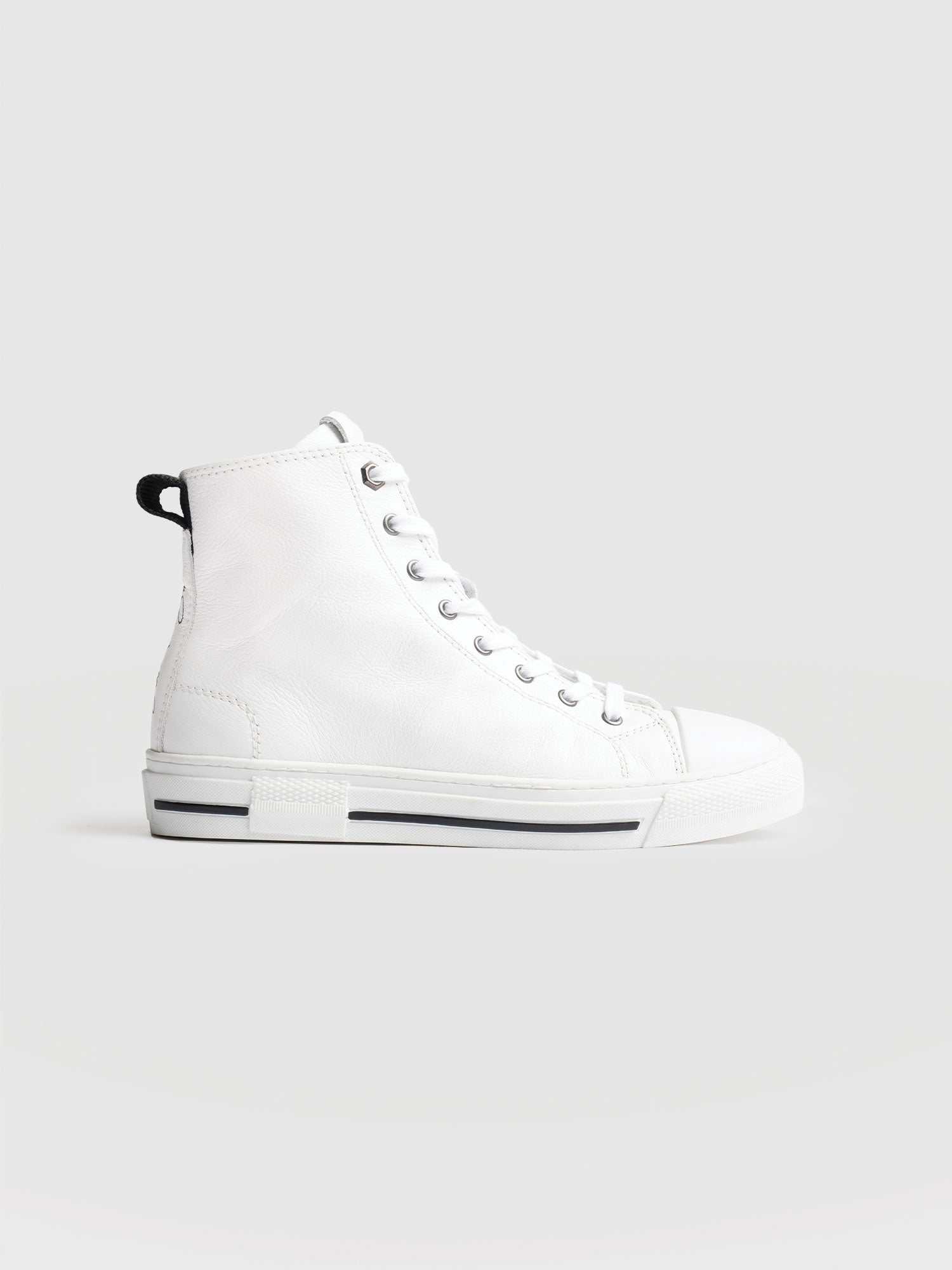 Skye High Top Sneaker - White - Women's Shoes | Saint + Sofia® USA