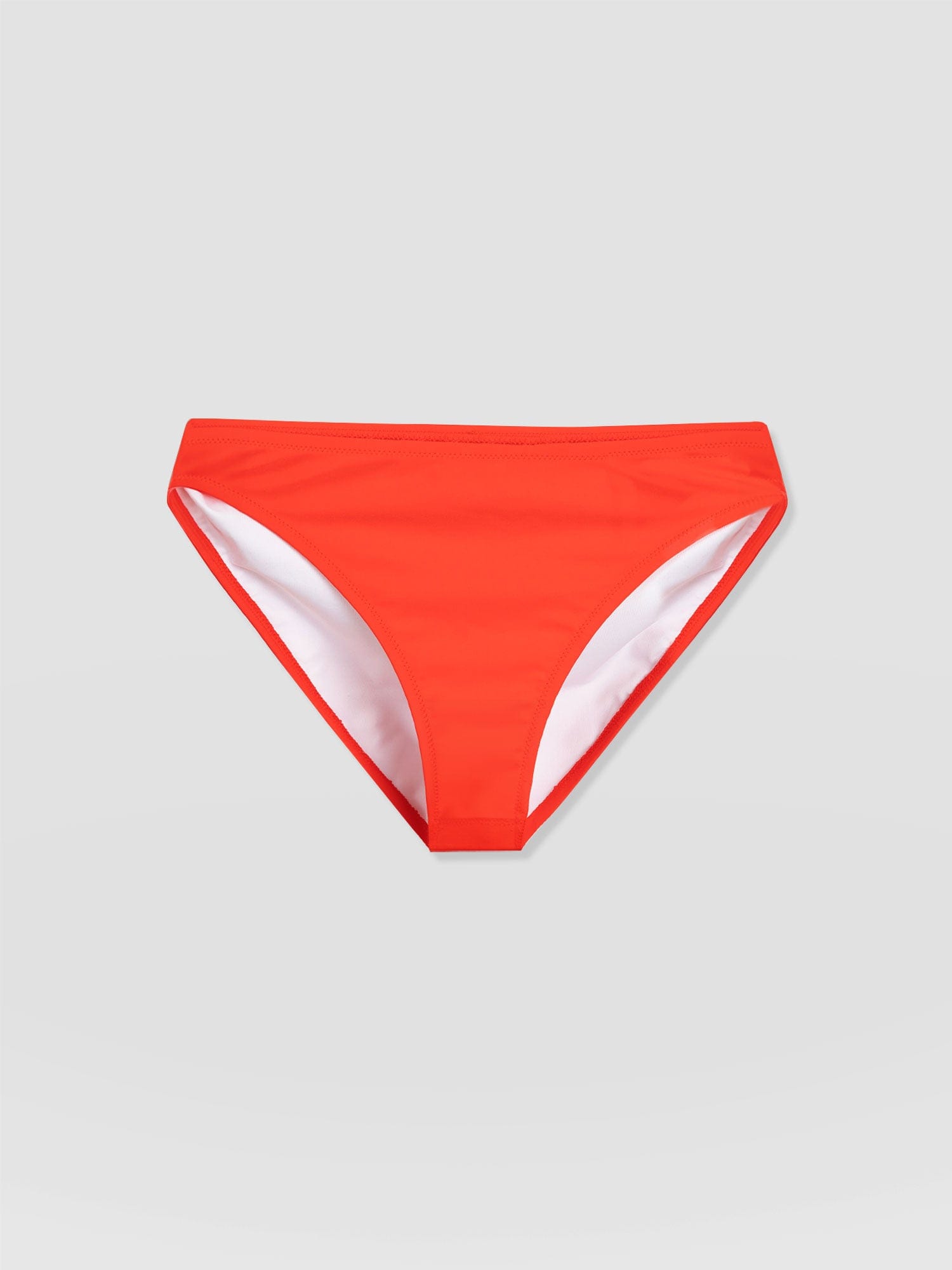 Skye Hipster Bikini Bottom Red - Women's Swimwear | Saint + Sofia® UK