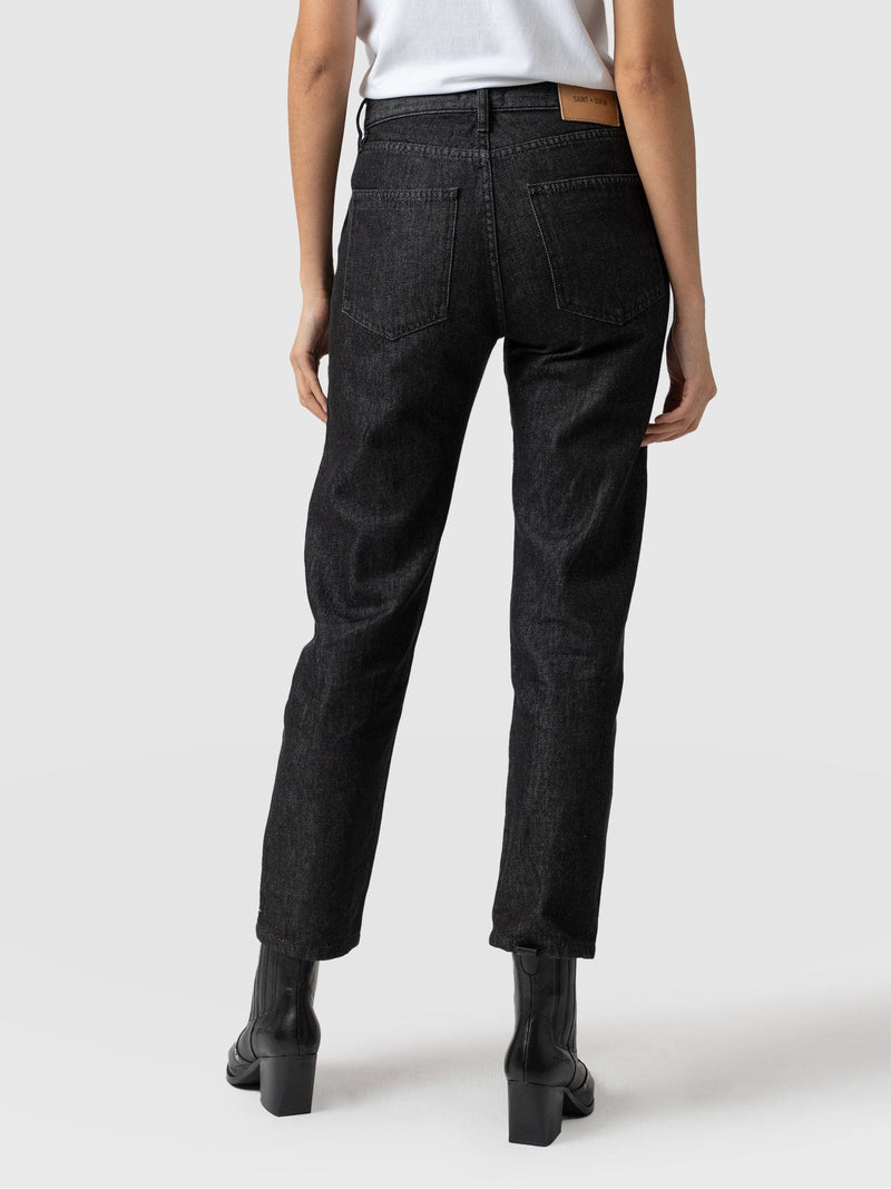 Slim Mom Jeans Black - Women's Jeans | Saint + Sofia® USA