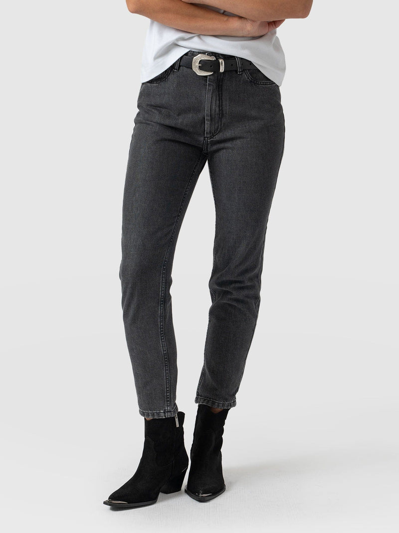 Slim Mom Jeans Black - Women's Jeans | Saint + Sofia® USA