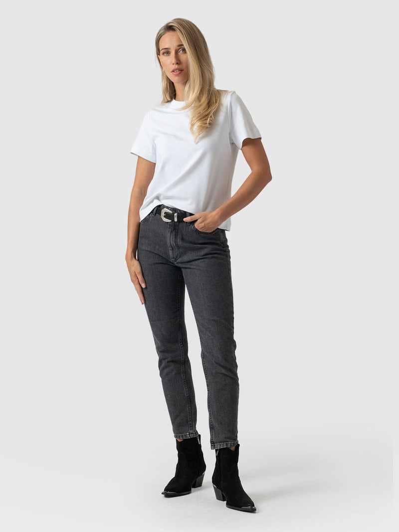 Slim Mom Jeans Black - Women's Jeans | Saint + Sofia® USA