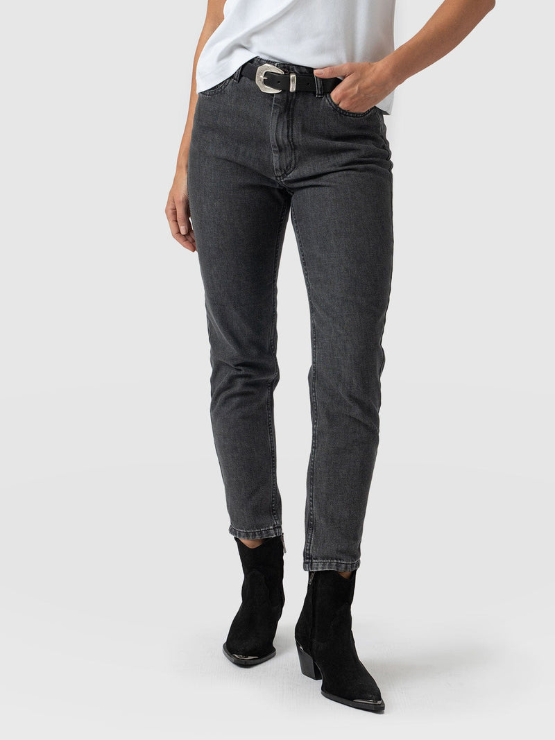 Slim Mom Jeans Black - Women's Jeans | Saint + Sofia® USA