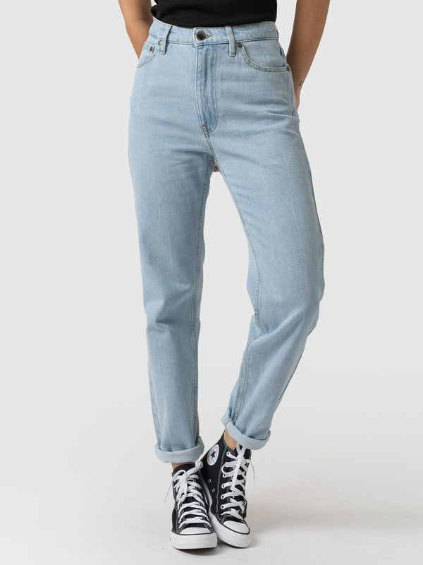 Slim Mom Jeans Pale Blue - Women's Jeans | Saint + Sofia® USA