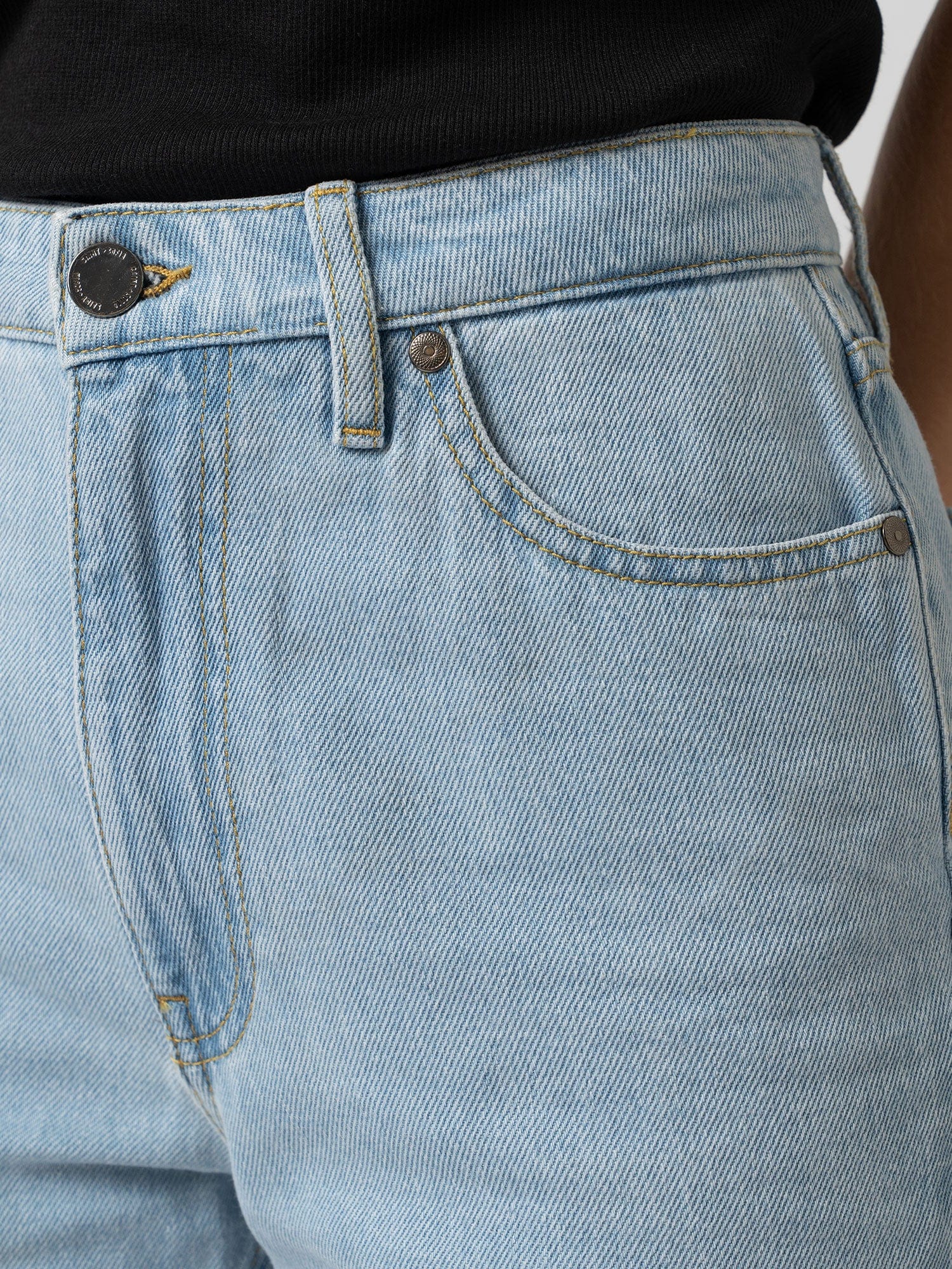 Slim Mom Jeans Pale Blue - Women's Jeans | Saint + Sofia® USA