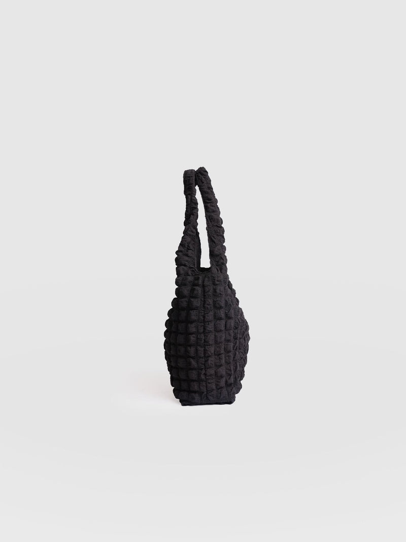 Soho Shoulder Tote Bag Black - Women's Bags | Saint + Sofia® USA