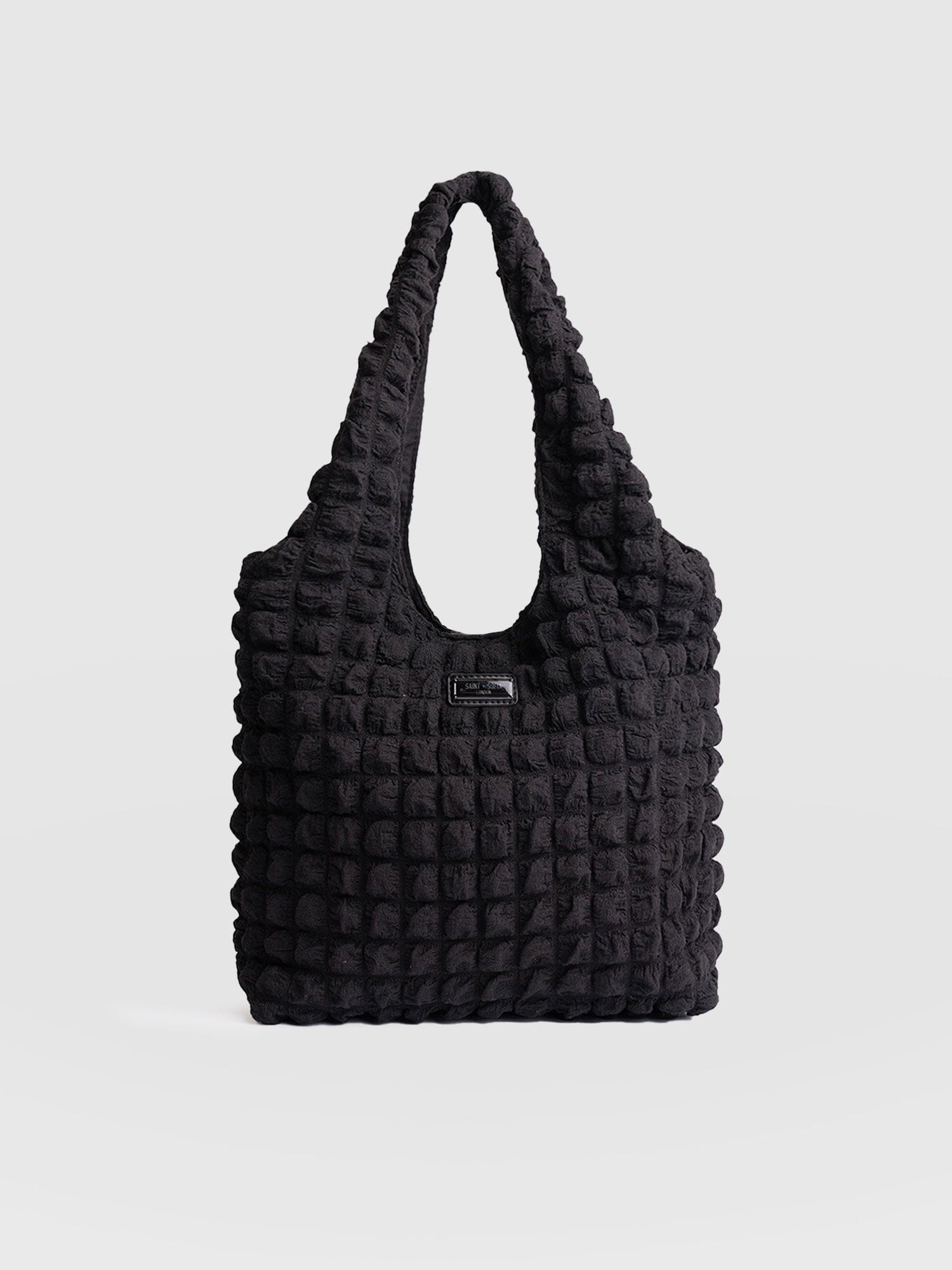 Soho Shoulder Tote Bag Black - Women's Bags | Saint + Sofia® USA