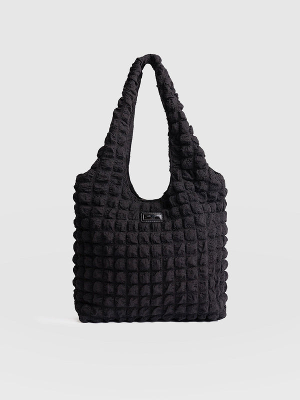 Soho Shoulder Tote Bag Black - Women's Bags | Saint + Sofia® USA