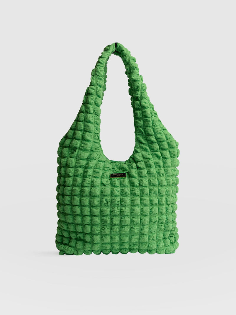 Soho Shoulder Tote Bag Green - Women's Bags | Saint + Sofia® USA