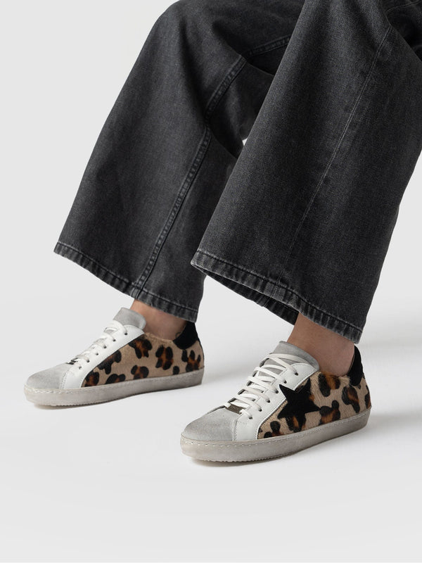 Spitalfield Sneakers Leopard - Women's Sneakers | Saint + Sofia® USA