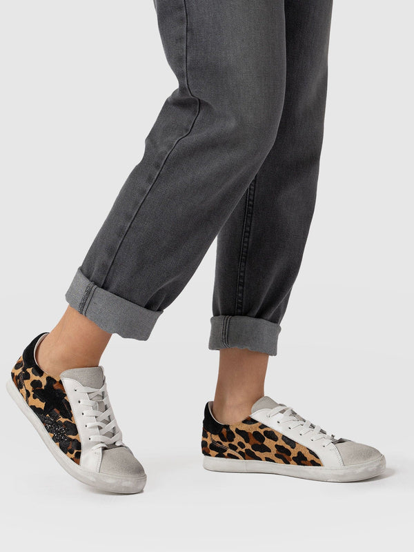 Spitalfield Sneakers Leopard - Women's Sneakers | Saint + Sofia® USA