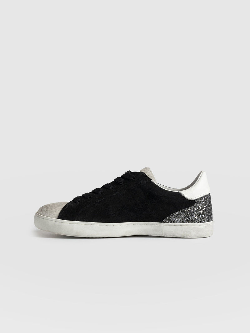 Spitalfields Sneakers Black Suede - Women's Sneakers | Saint + Sofia® US