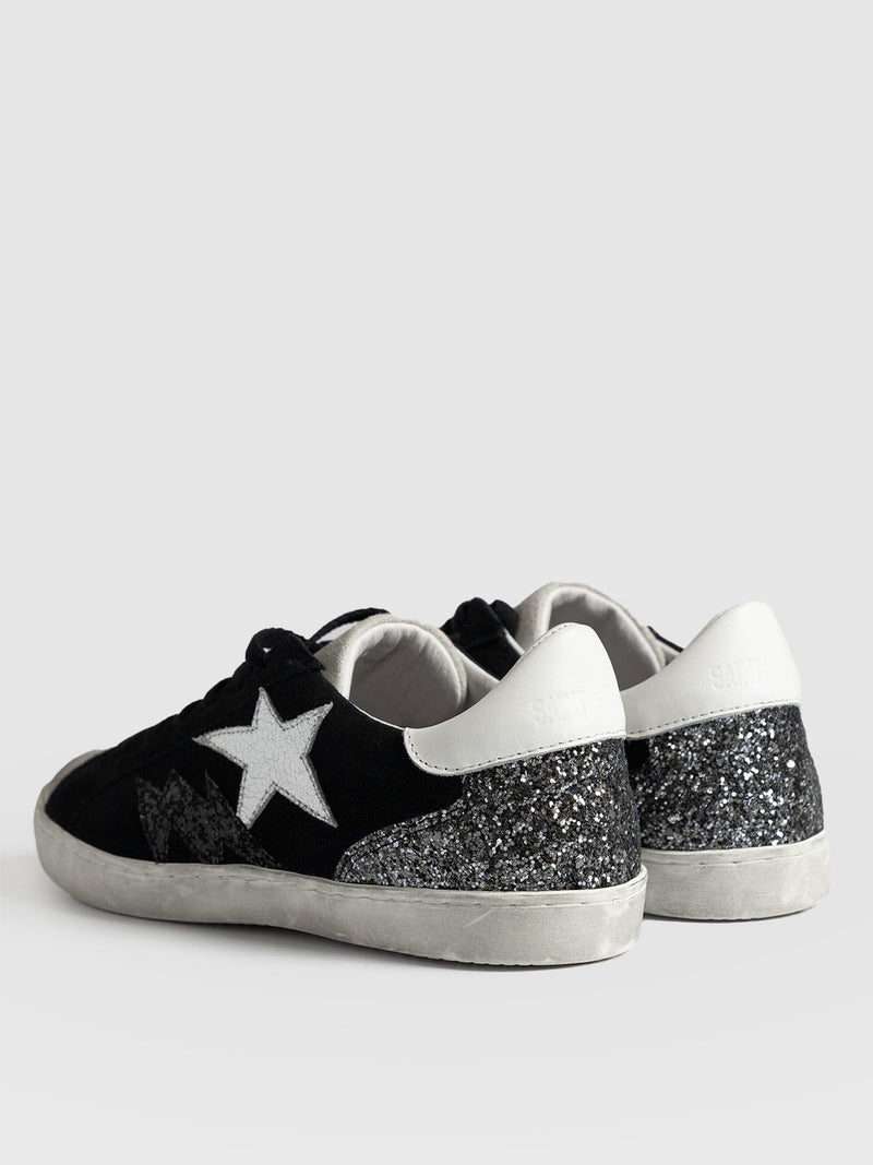 Spitalfields Sneakers Black Suede - Women's Sneakers | Saint + Sofia® US