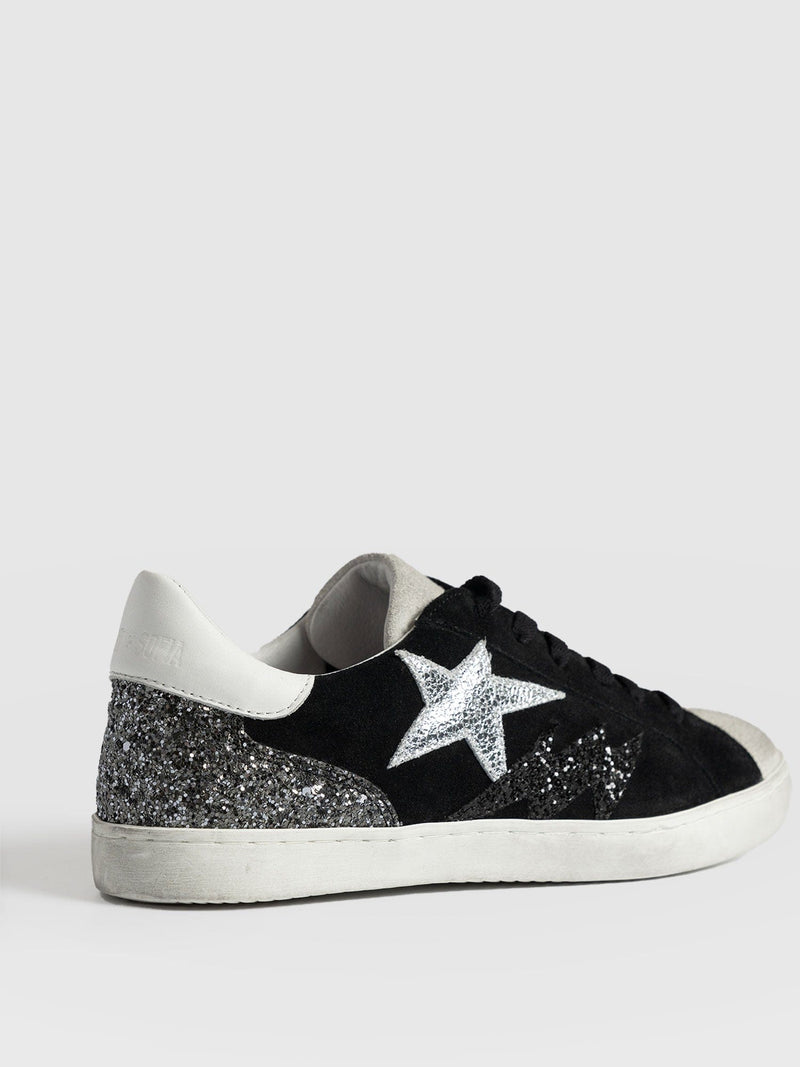 Spitalfields Sneakers Black Suede - Women's Sneakers | Saint + Sofia® US