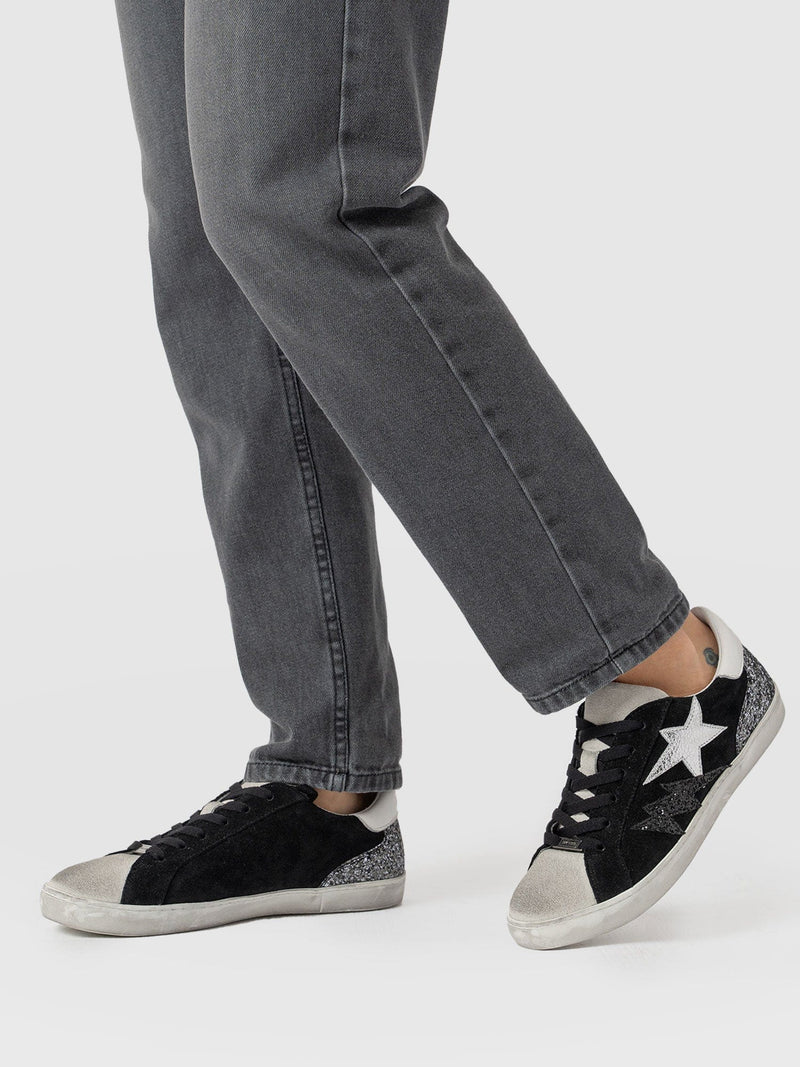 Spitalfields Sneakers Black Suede - Women's Sneakers | Saint + Sofia® US