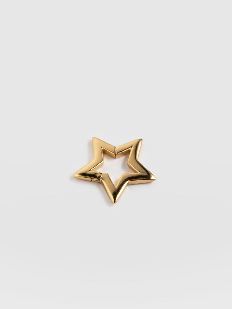 Star Charm Gold - Women's Jewellry | Saint + Sofia® UK